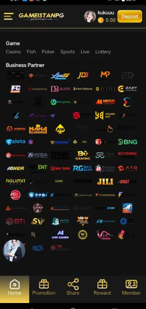 Gamesitan Pkr games