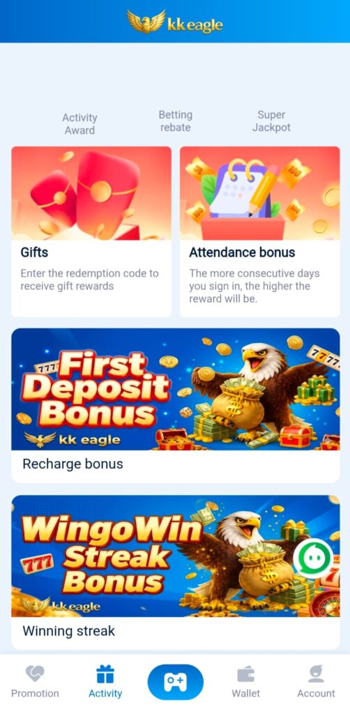 KK eagle Game Platform